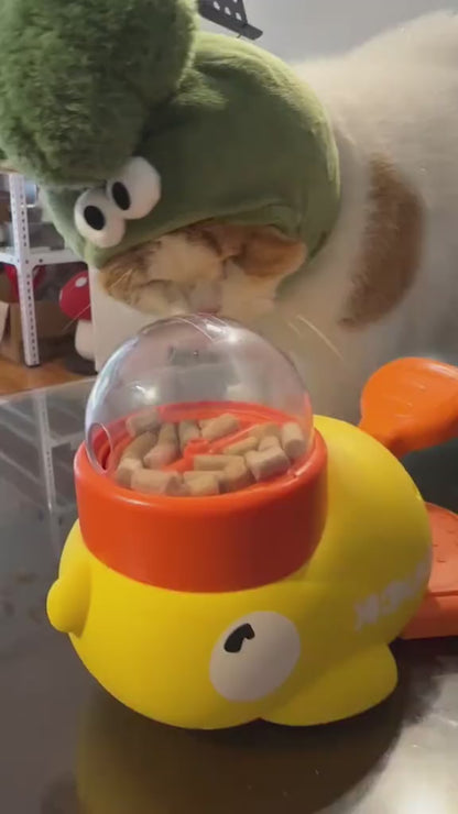 QuackyPlay™ Interactive Duck Cat & Dog Feeder